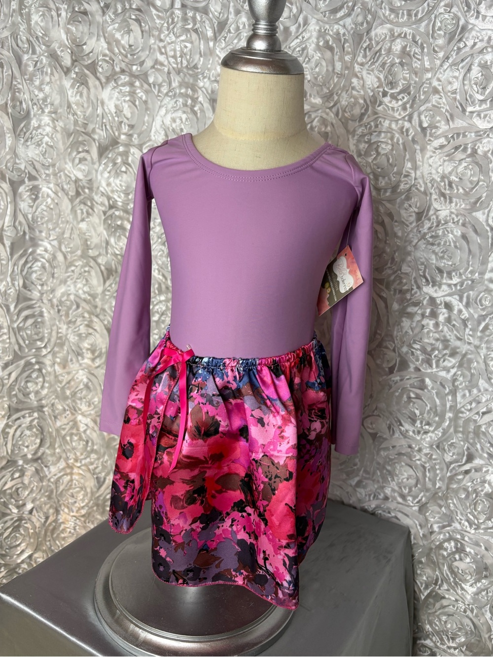 Kids Lavender Long-Sleeve Leo